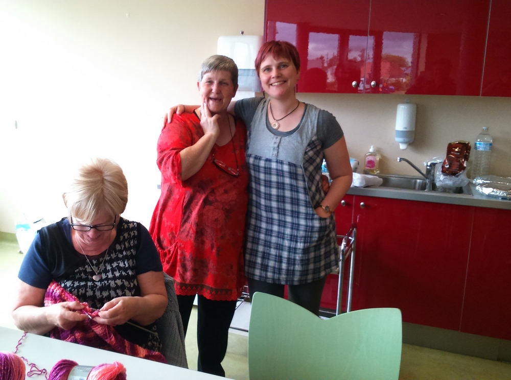 Atelier tricot  la rsidence comtesse Madeleine d'Oultremont